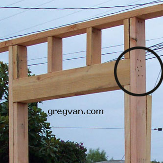 Door Header King Stud Nailing